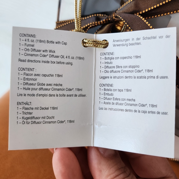 Aromatique cinnamon cider diffuser set - Picture 6 of 7